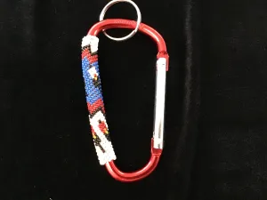Beaded Carabiner