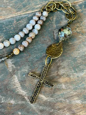 Beaded Cross