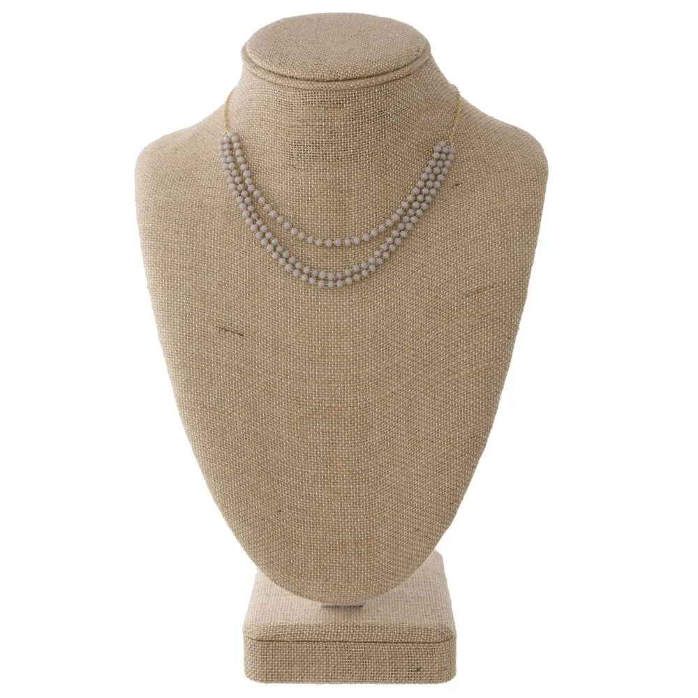 Beaded Layered Necklace