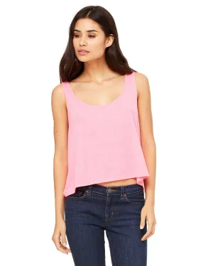 Bella Canvas Ladies Boxy Tank | Neon Pink