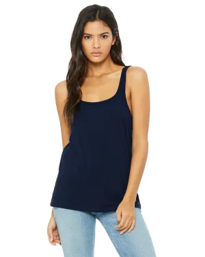 Bella Canvas Ladies Relaxed Jersey Tank | Navy