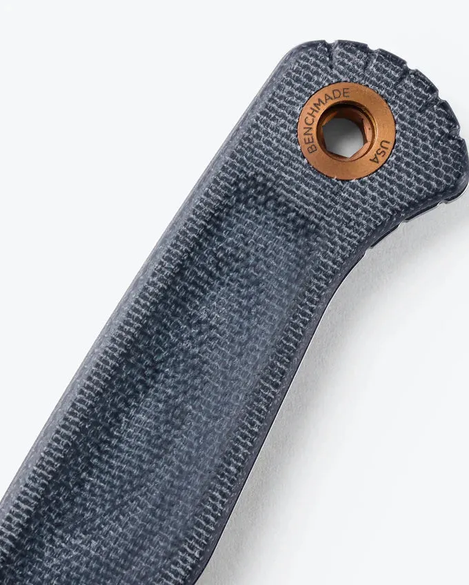 Benchmade 203 Dacian™ | Blue Denim Micarta | Spear Point