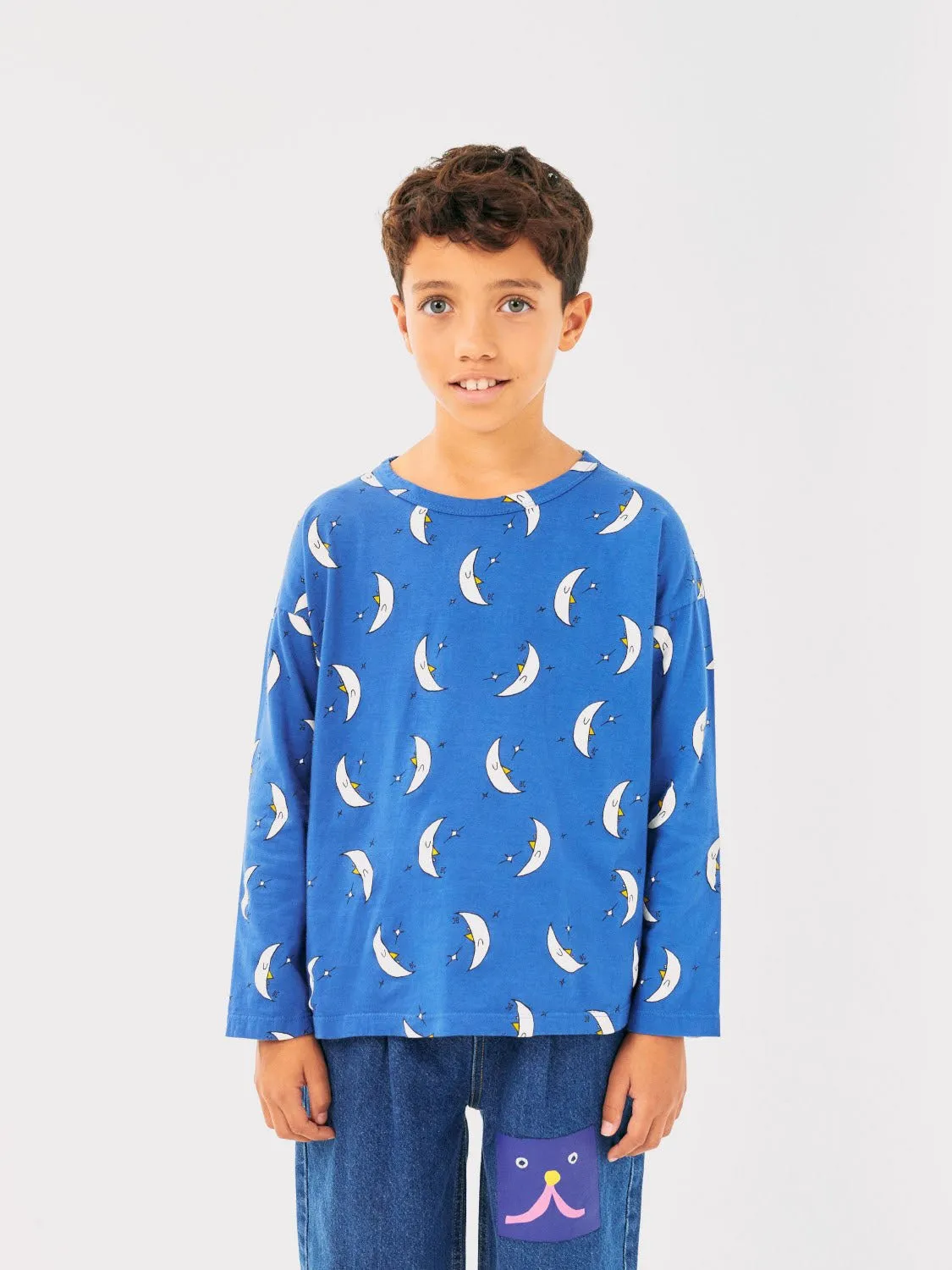 Beneath The Moon All Over Tee by Bobo Choses