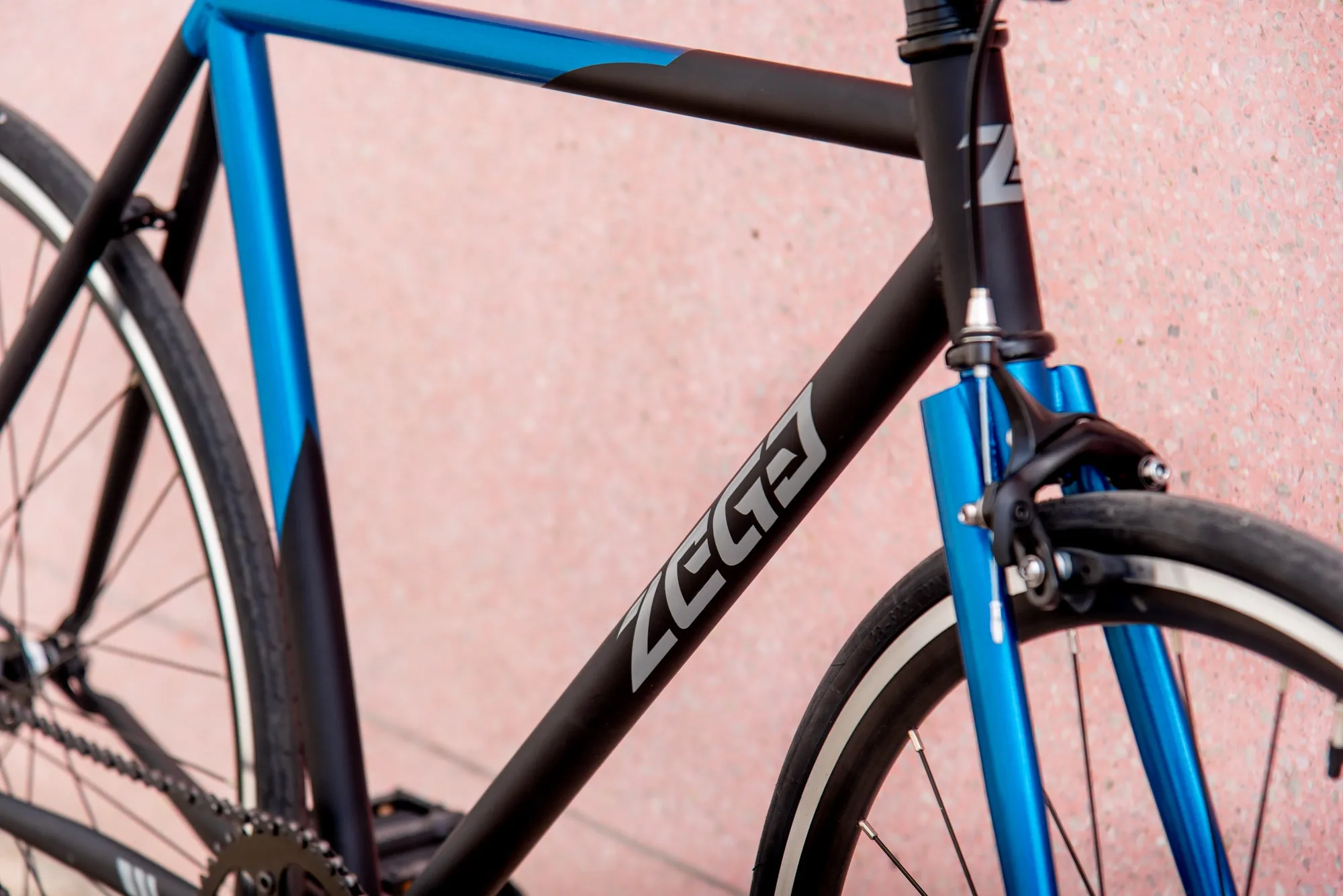 Bicicleta - Zega Fija 2Tone Cromoazul / Grafito