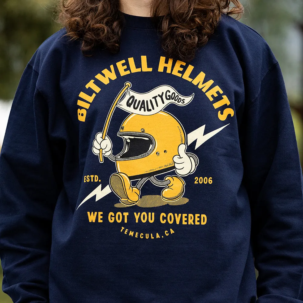 BILTWELL CREW NECK [COVERED NAVY]