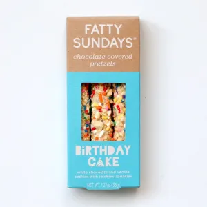Birthday Cale Chocolate Covered Pretzels