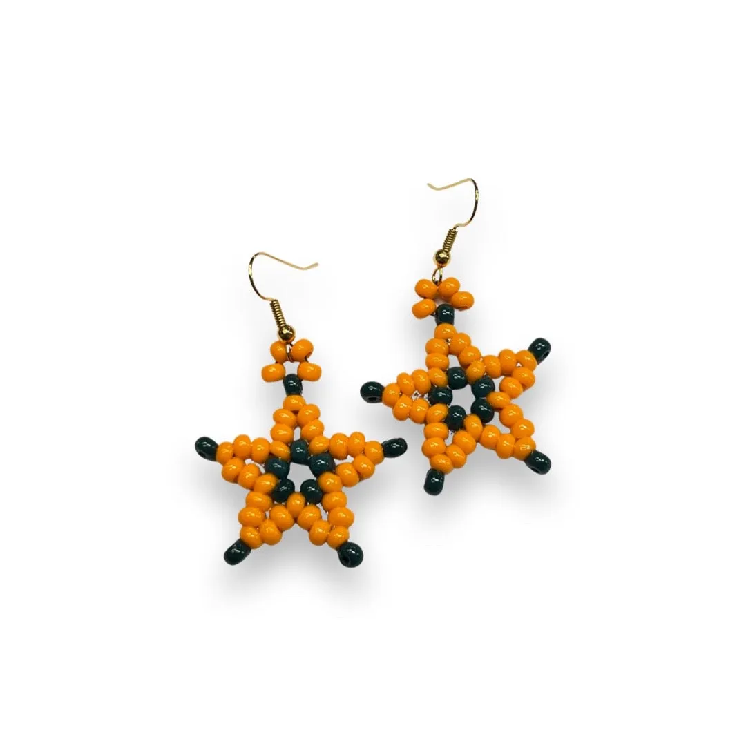BJ Beaded Star Earrings