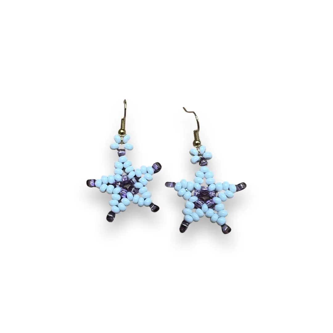 BJ Beaded Star Earrings