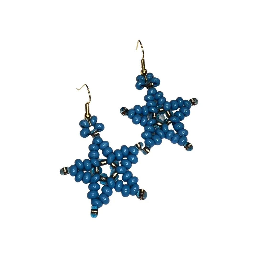 BJ Beaded Star Earrings