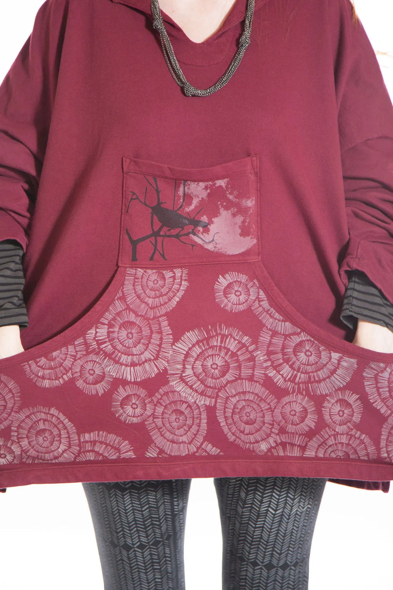 Blissful Hoodie Printed-Blue Fish Clothing