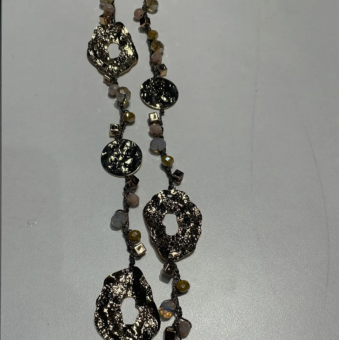 Bold Elements Pendant Gold