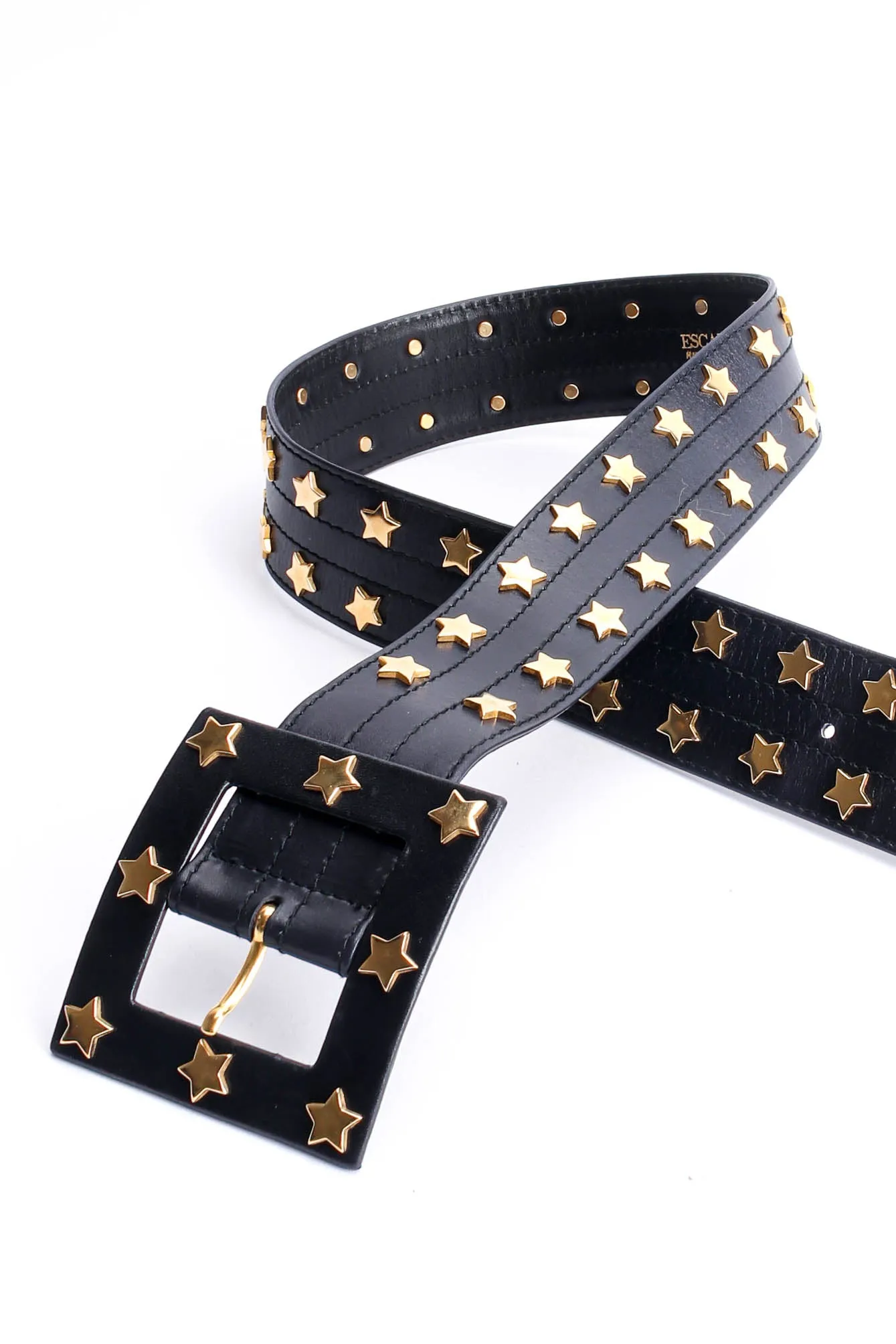 Boxy Star Studded Belt