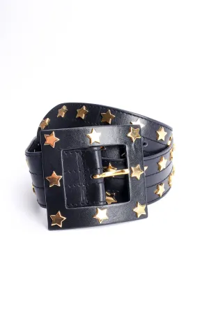 Boxy Star Studded Belt