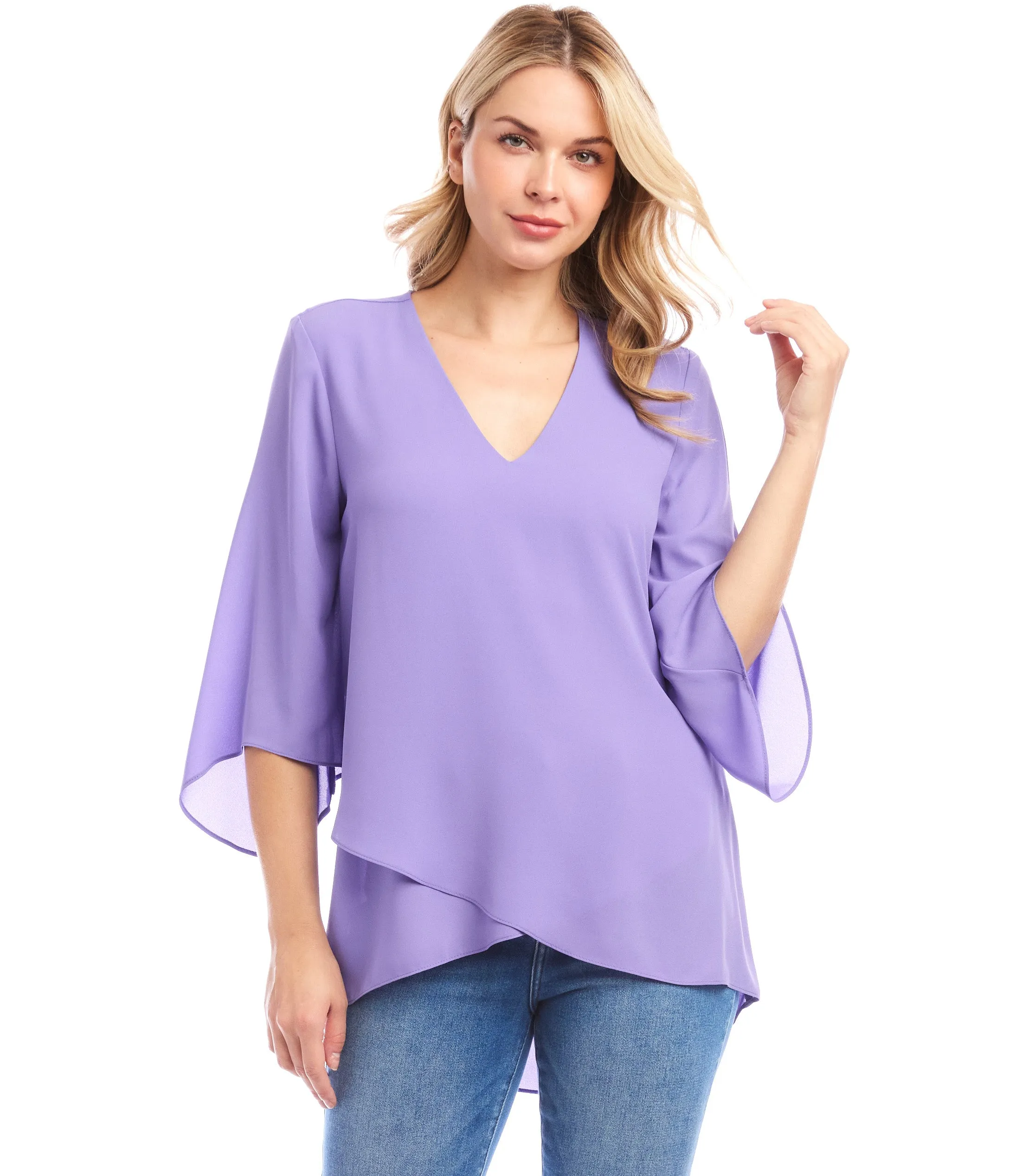 Bracelet Sleeve Asymmetric Top