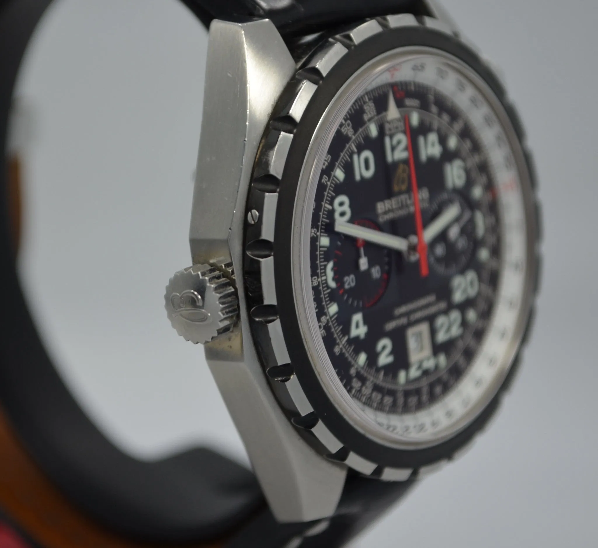 Breitling Chronomatic A22360 Steel 24HR Limited Edition Chronograph Automatic Watch