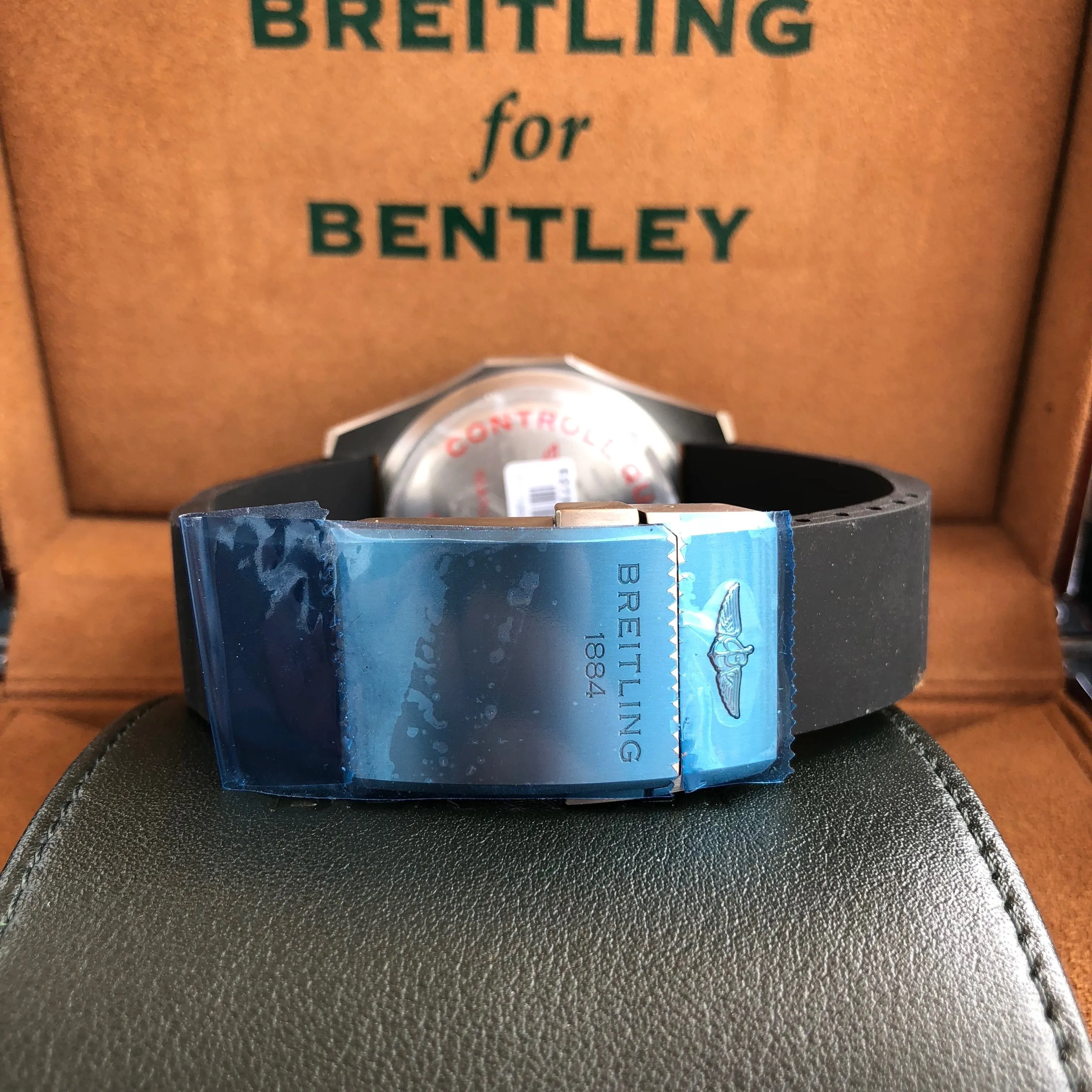 Breitling For Bentley E27365 SuperSport Light Body Titanium Automatic Chronograph Limited Edition Box & Papers