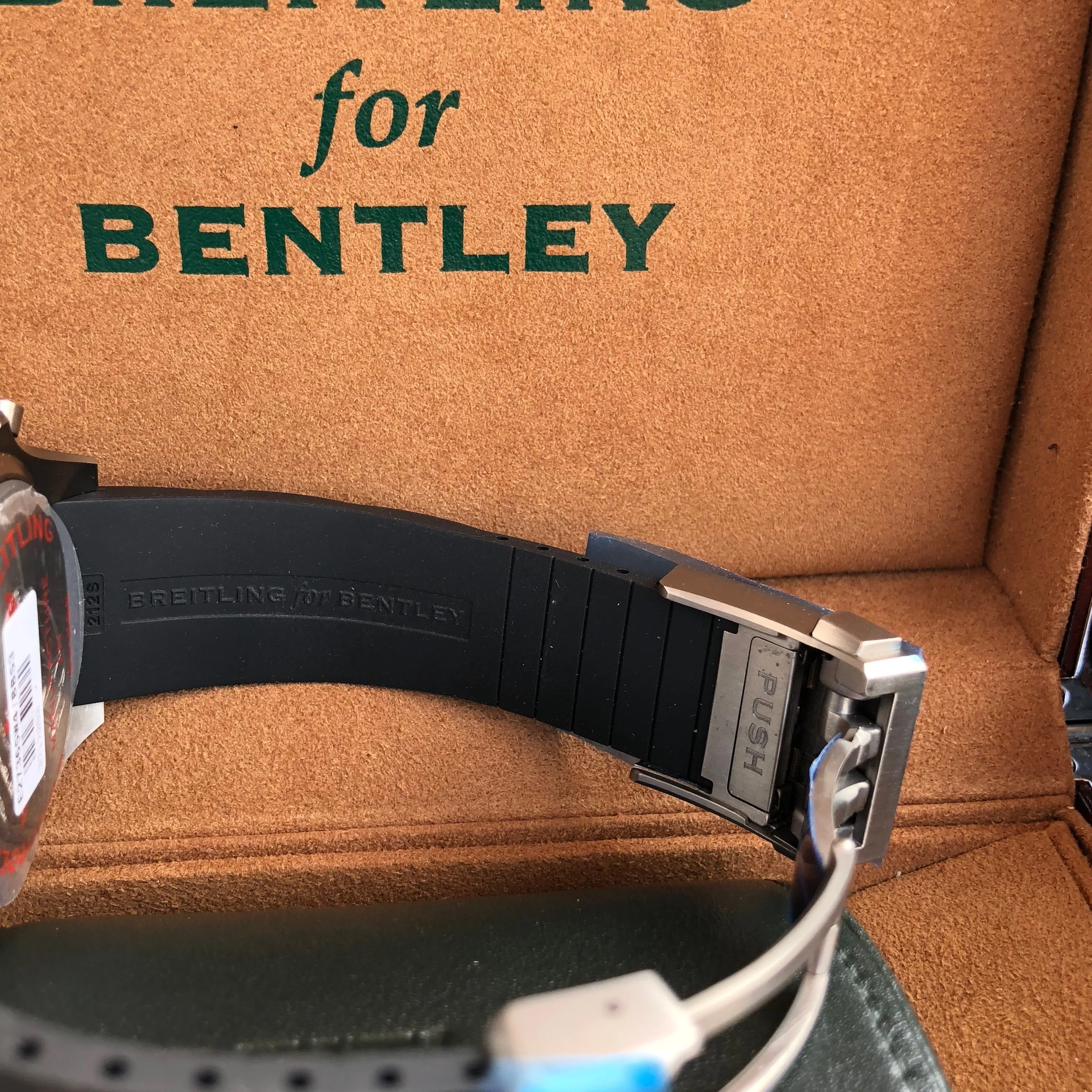 Breitling For Bentley E27365 SuperSport Light Body Titanium Automatic Chronograph Limited Edition Box & Papers