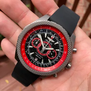 Breitling For Bentley E27365 SuperSport Light Body Titanium Automatic Chronograph Limited Edition Box & Papers