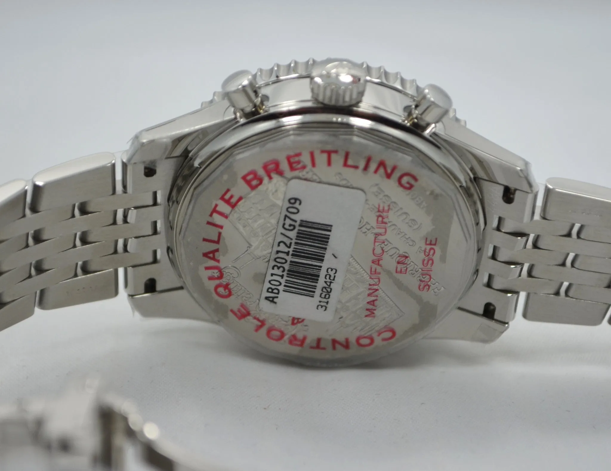 Breitling Montbrilliant 01 AB013012 Chronograph Steel Automatic Wristwatch