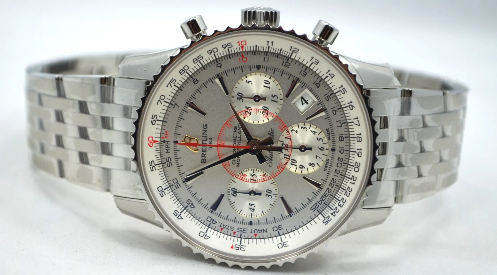 Breitling Montbrilliant 01 AB013012 Chronograph Steel Automatic Wristwatch