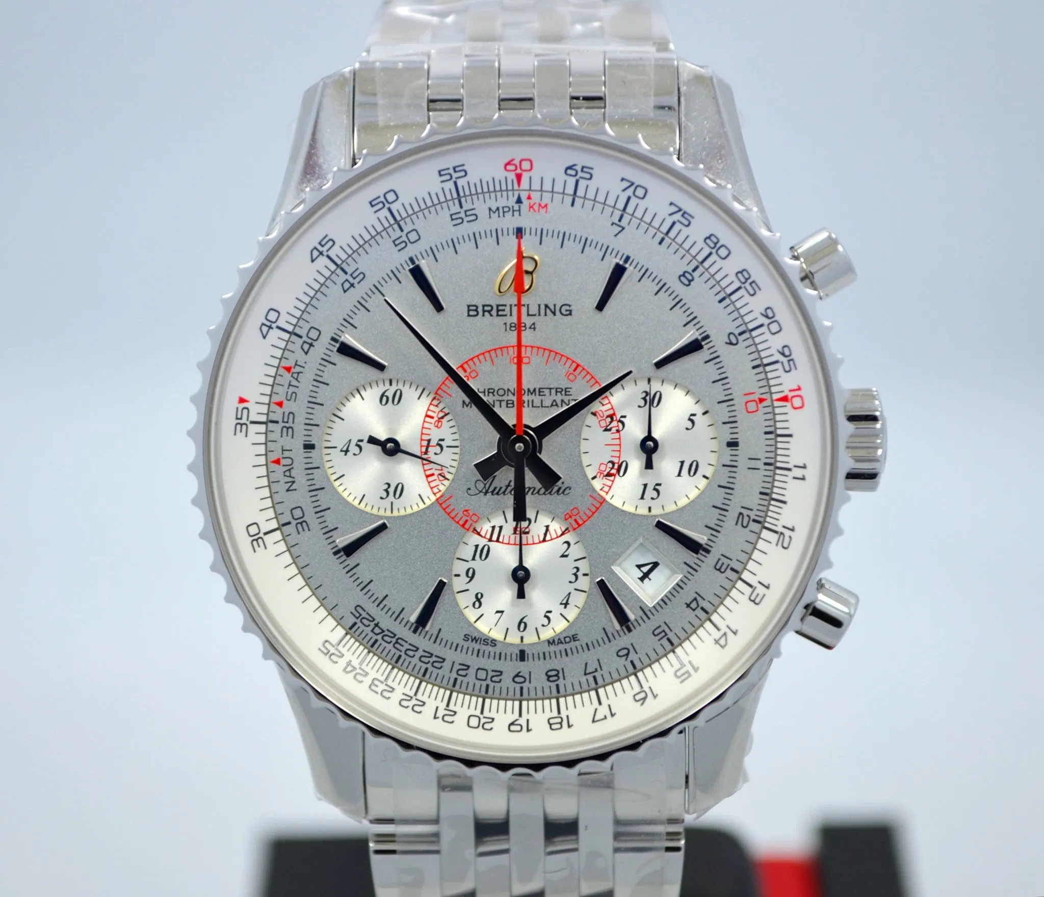 Breitling Montbrilliant 01 AB013012 Chronograph Steel Automatic Wristwatch