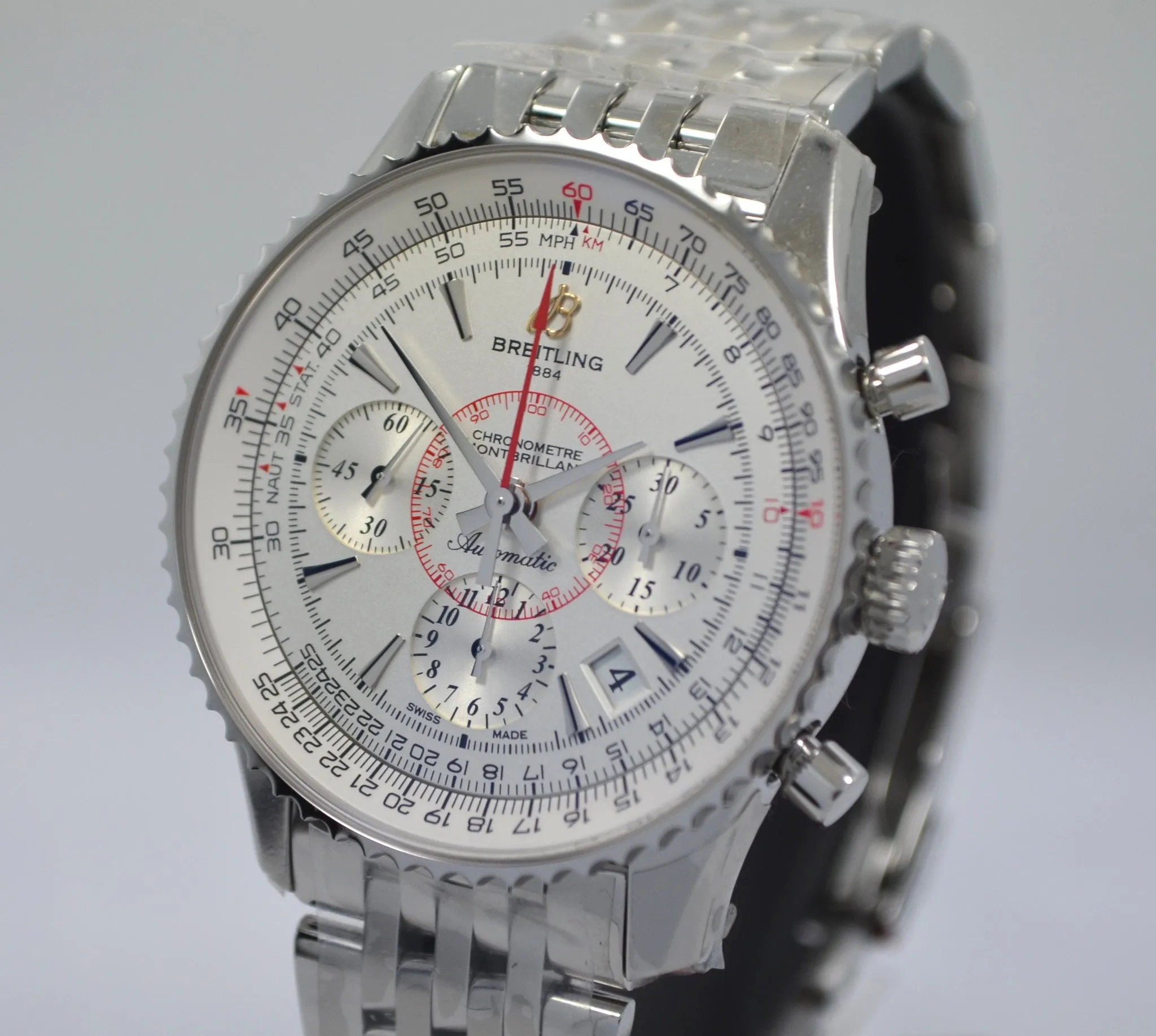 Breitling Montbrilliant 01 AB013012 Chronograph Steel Automatic Wristwatch
