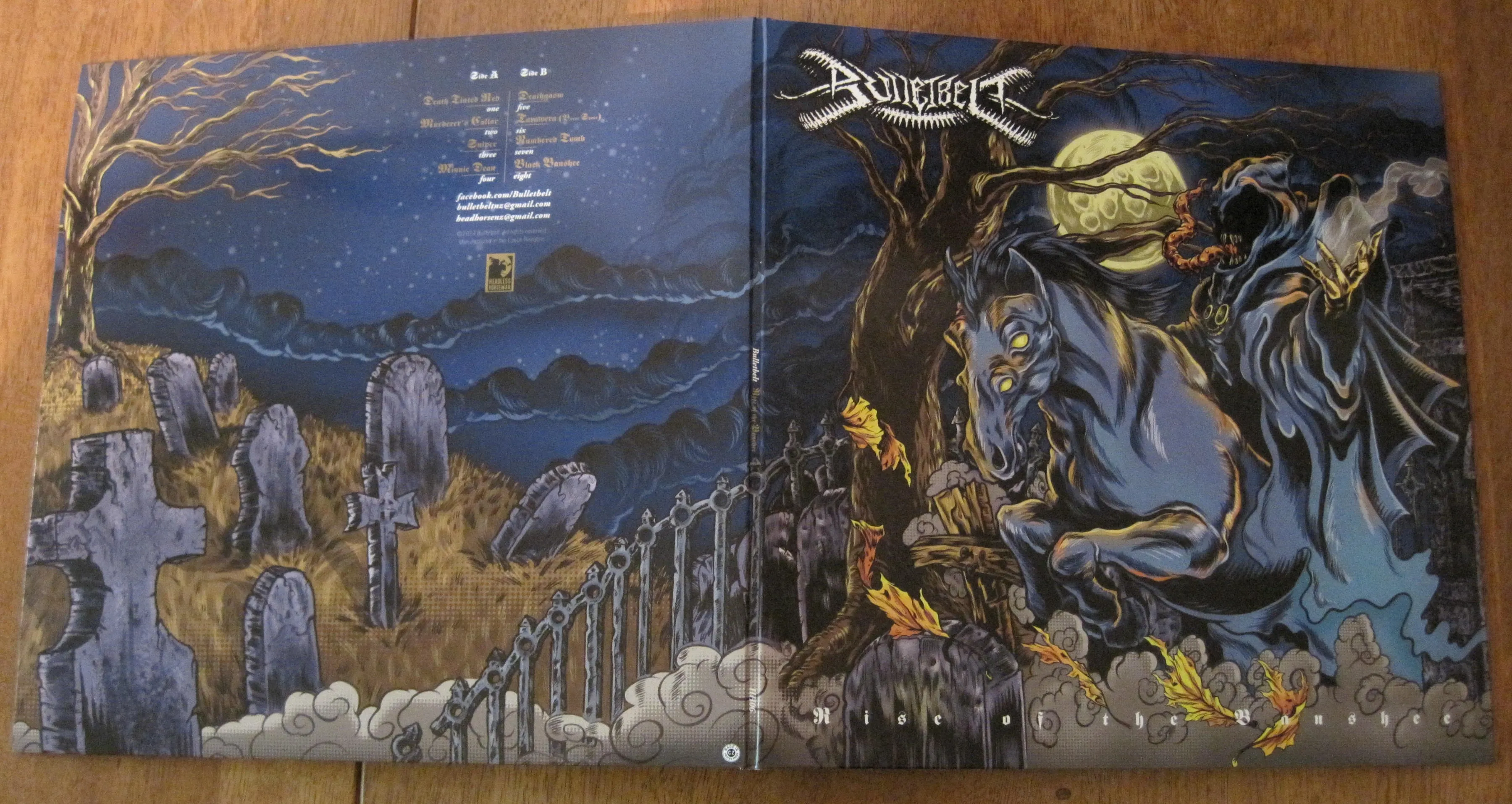 BULLETBELT - Rise Of The Banshee LP