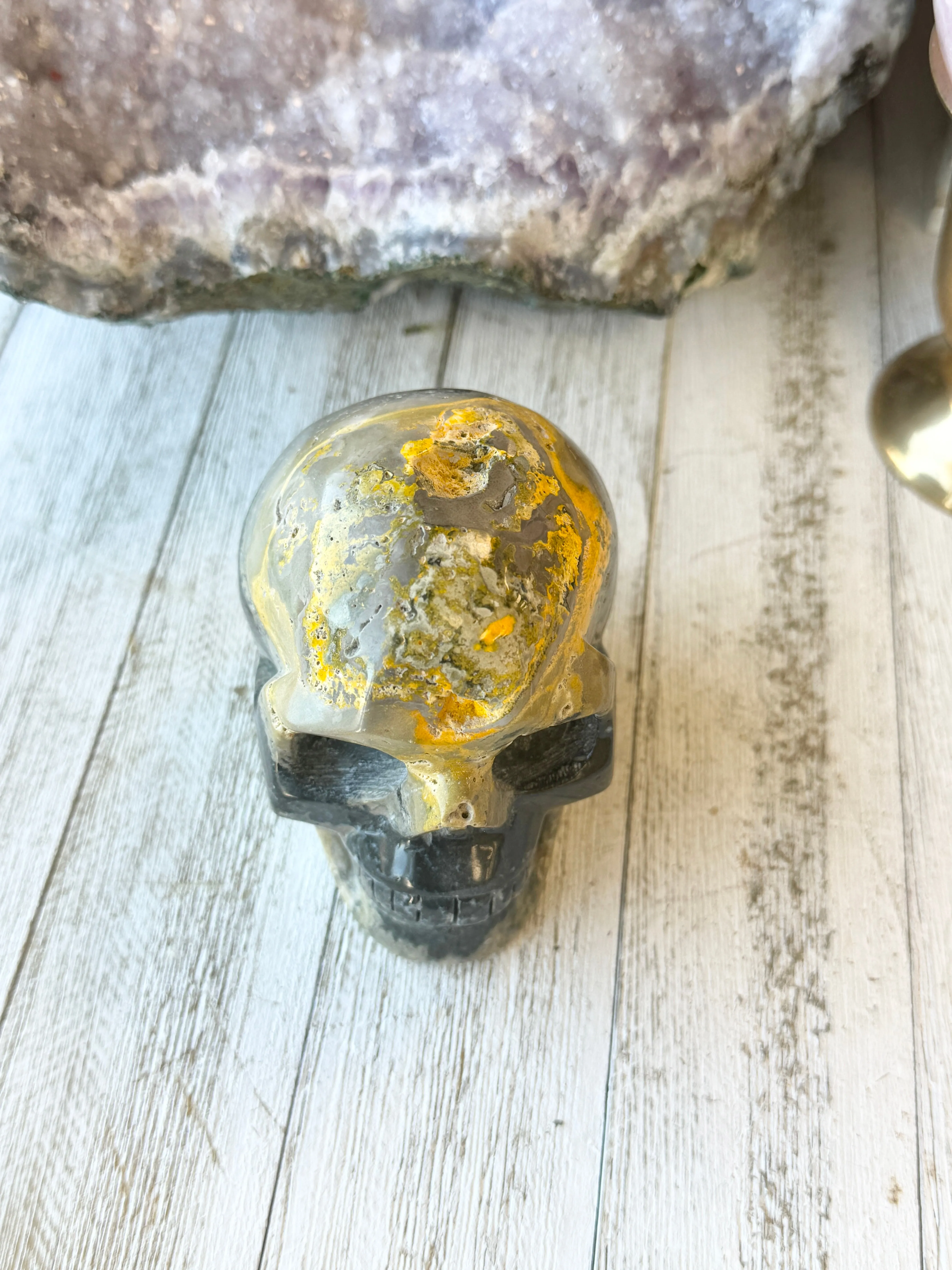 Bumblebee Jasper Skull