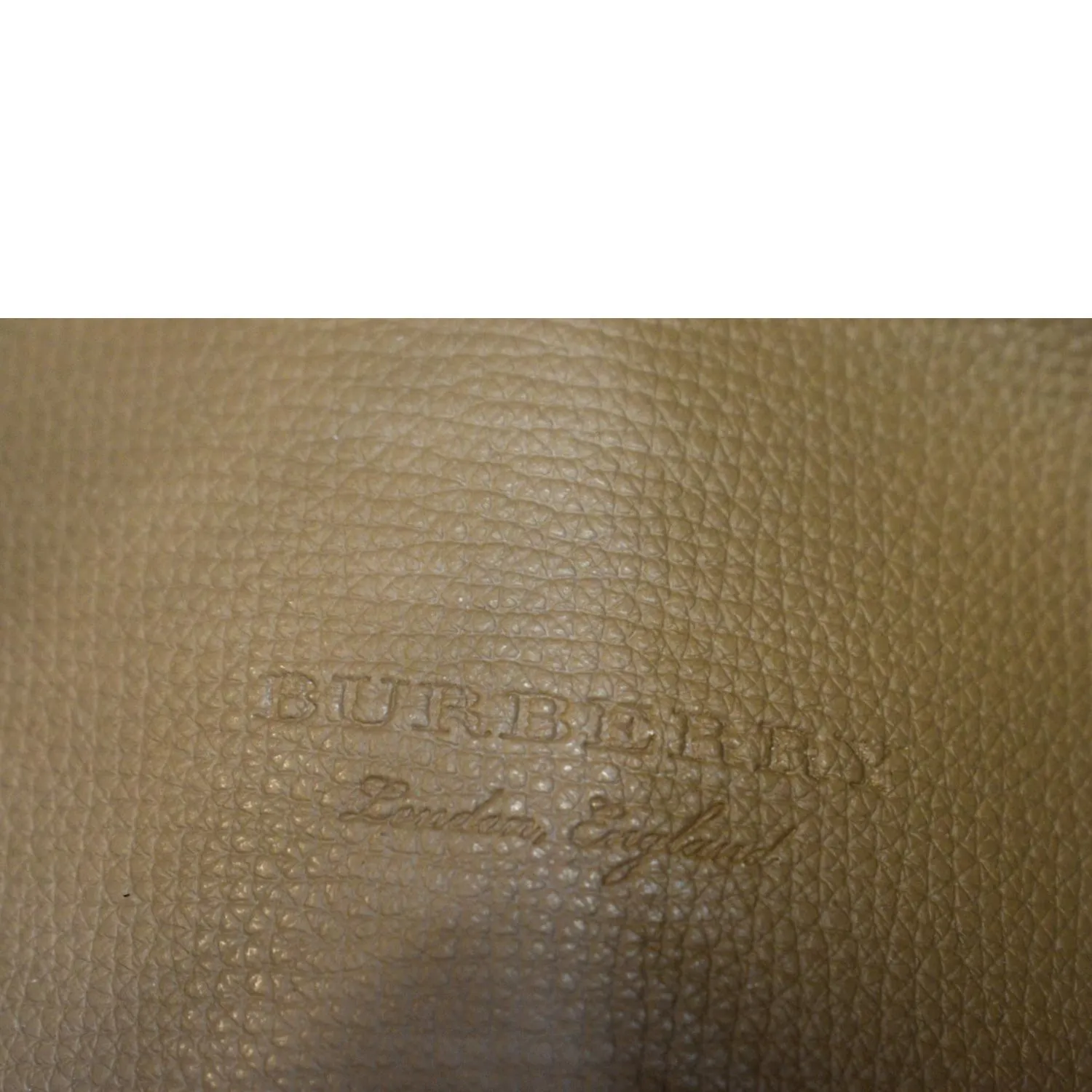 BURBERRY Reversible Haymarket Coated Canvas Tote Bag Tan