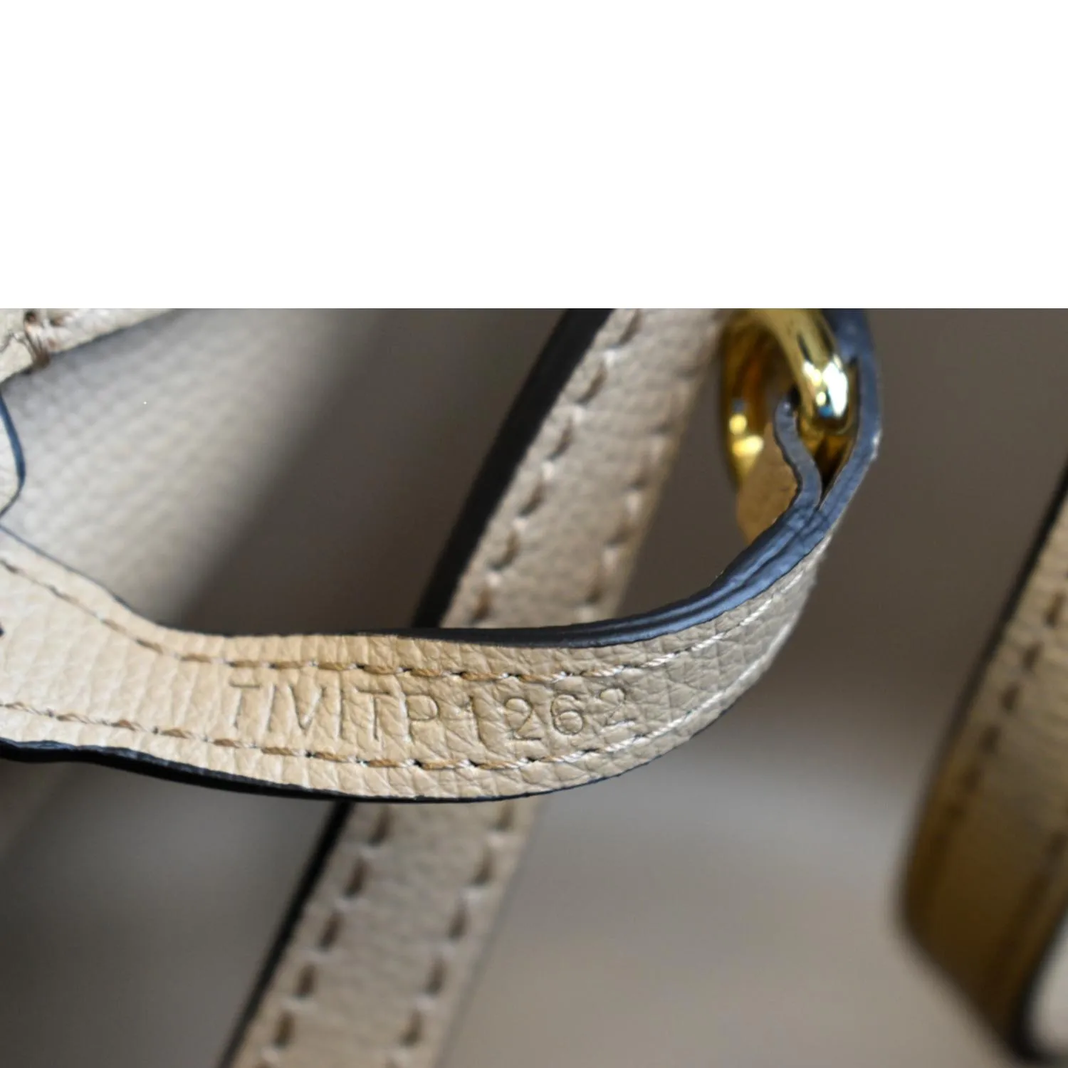 BURBERRY Reversible Haymarket Coated Canvas Tote Bag Tan