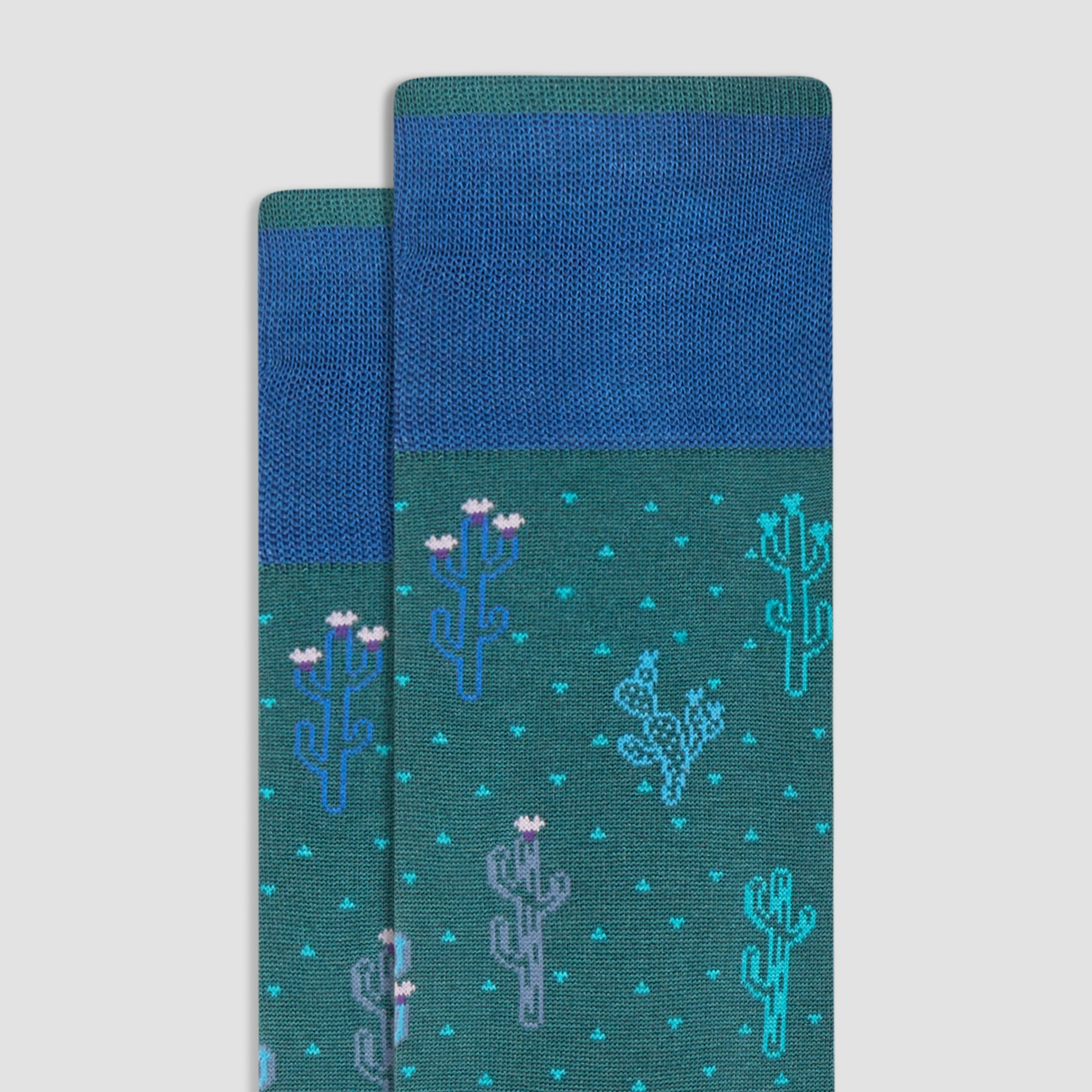 Cactus Mid-Calf Socks