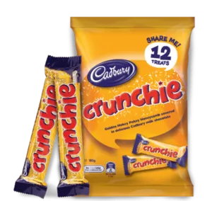 Cadbury Crunchie Bars - pack of 12