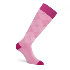 Calcetín Casual Pattern 20-30 mmhg Rosado