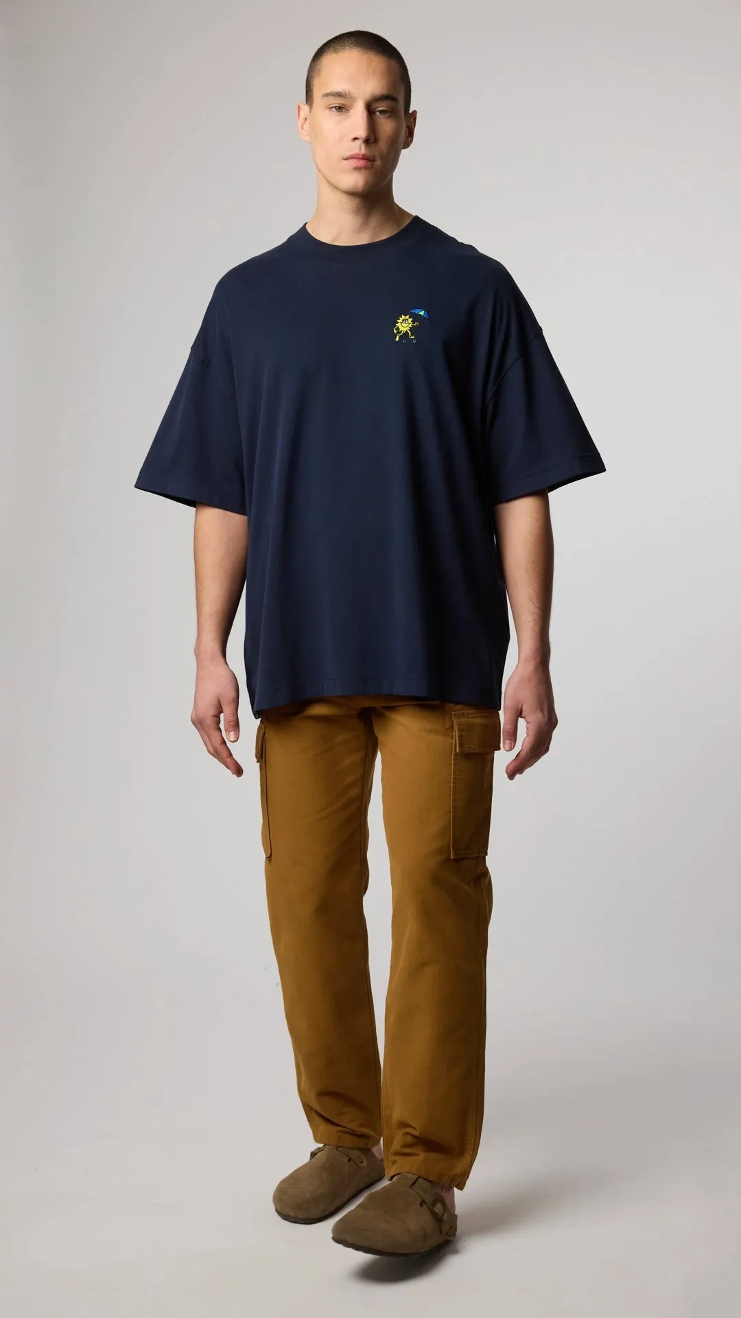 CAMISETA QUILT AZUL MARINO