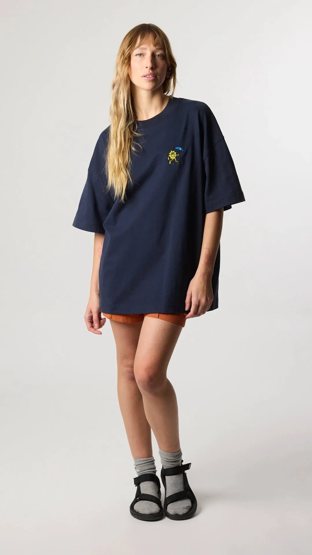 CAMISETA QUILT AZUL MARINO