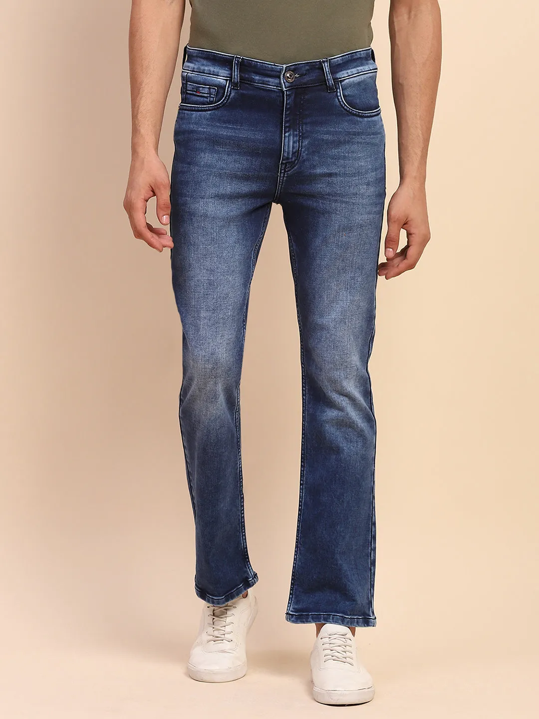 Camla Barcelona Relaxed Dark Blue Stone Wash Denim