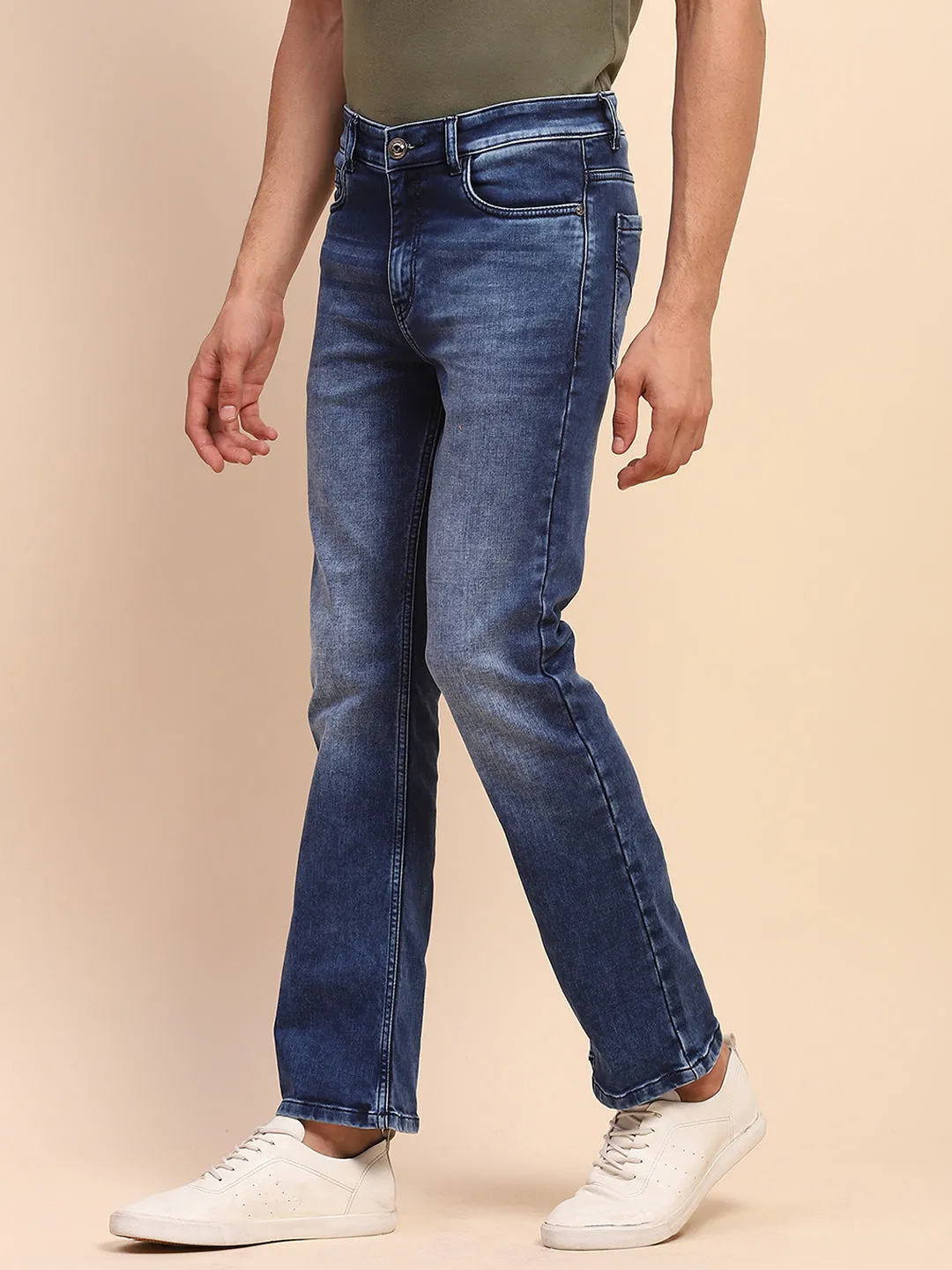 Camla Barcelona Relaxed Dark Blue Stone Wash Denim