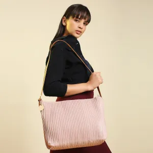 Caprese Diana Large Blush Hobo Bag
