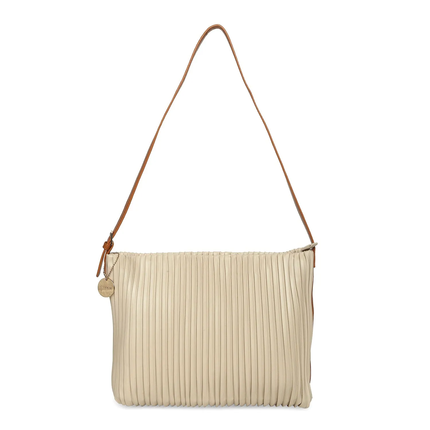 Caprese Diana Large Cream Hobo Bag