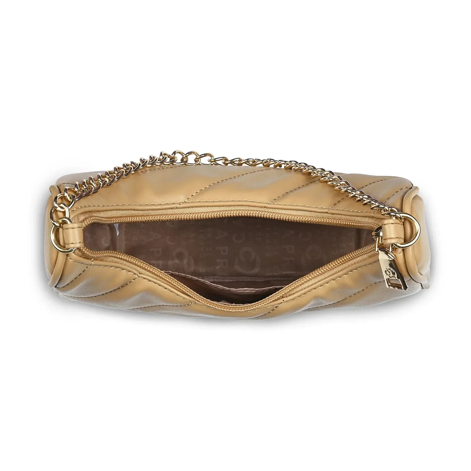 Caprese Karina Medium Almond Hobo Bag