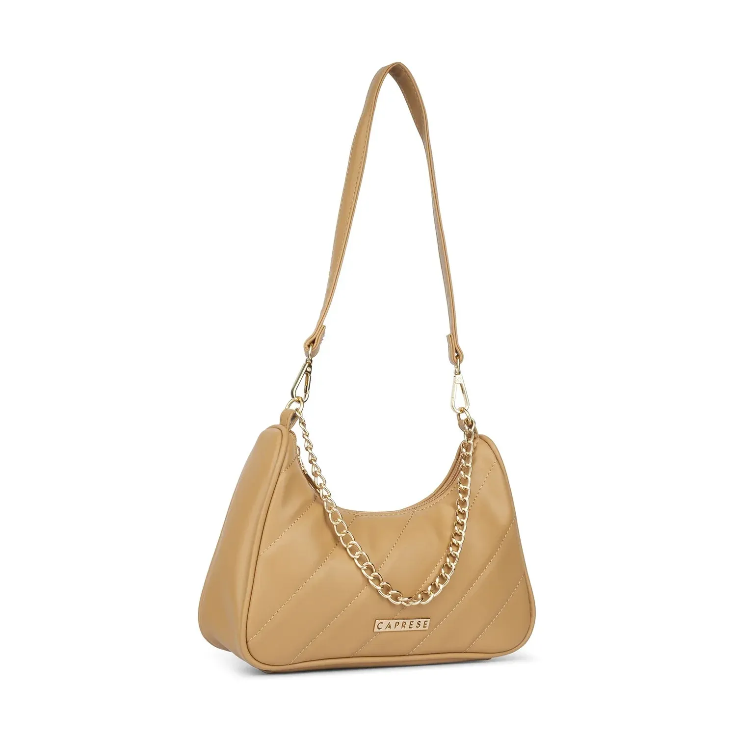 Caprese Karina Medium Almond Hobo Bag
