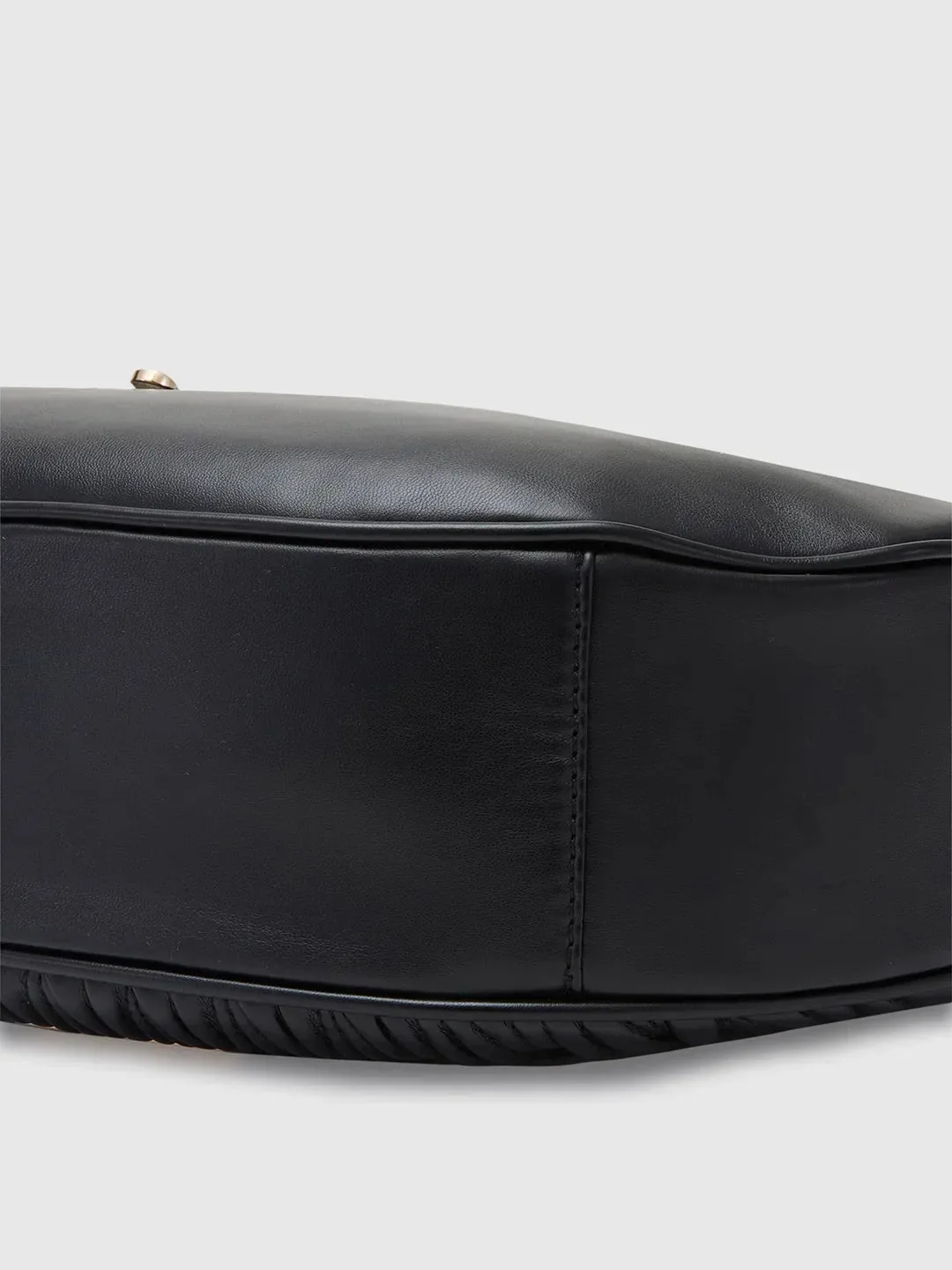 Caprese Mareeya Medium Black Hobo Bag