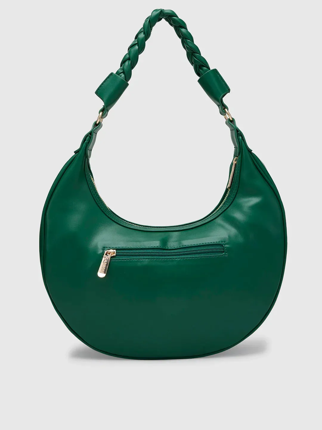 Caprese Mareeya Medium Olive Hobo Bag