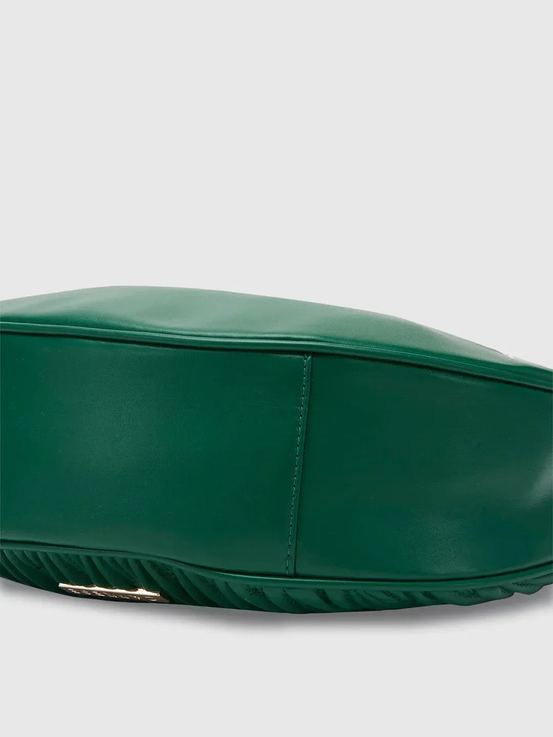 Caprese Mareeya Medium Olive Hobo Bag