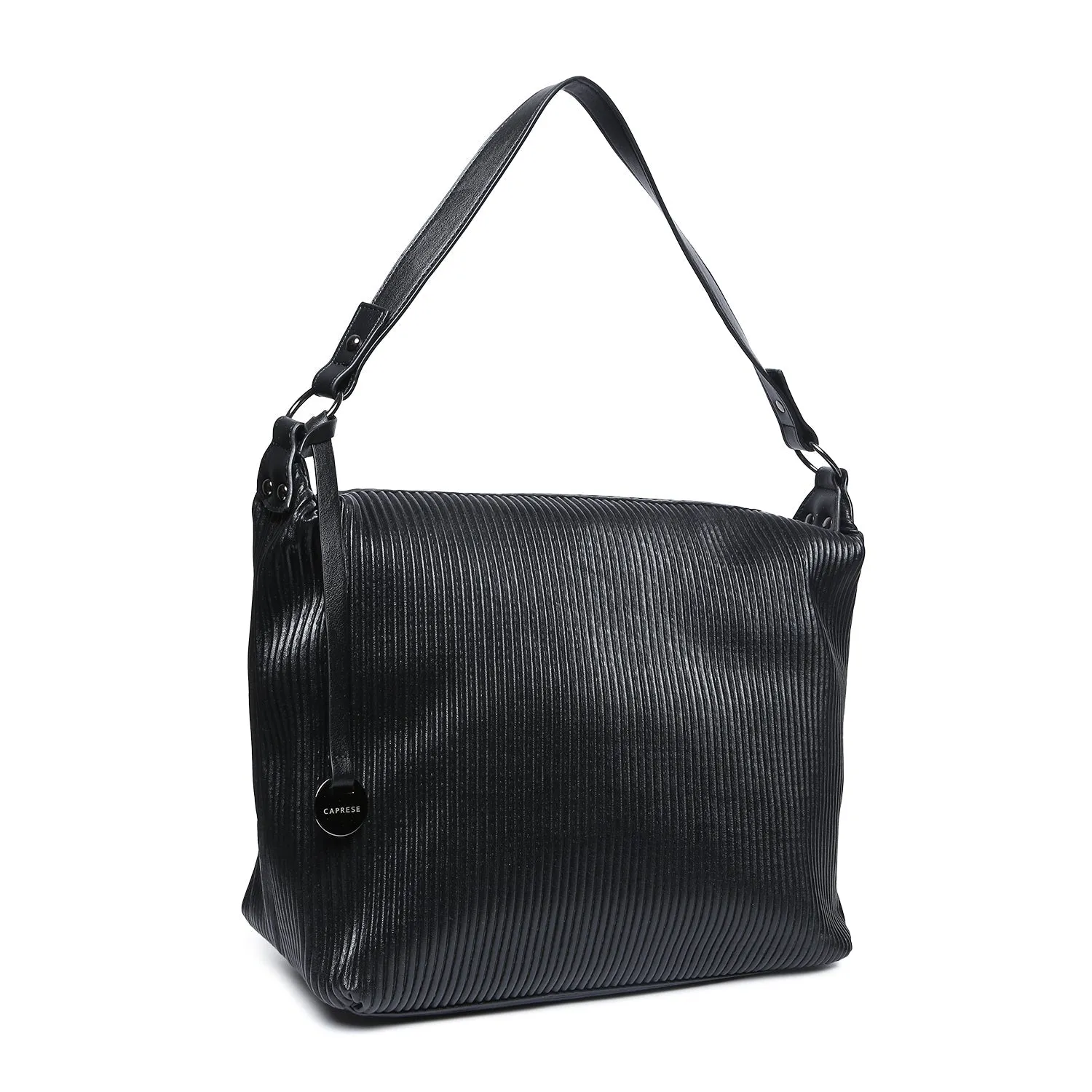 Caprese Symona Large Black Hobo Bag