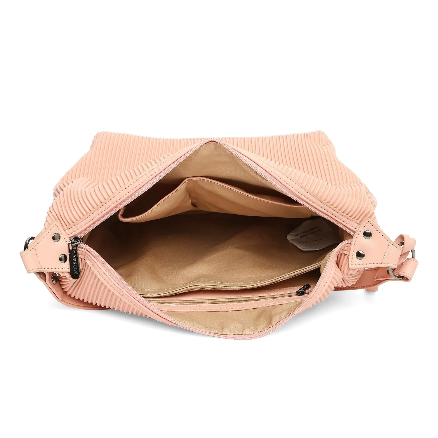 Caprese Symona Large Blush Hobo Bag