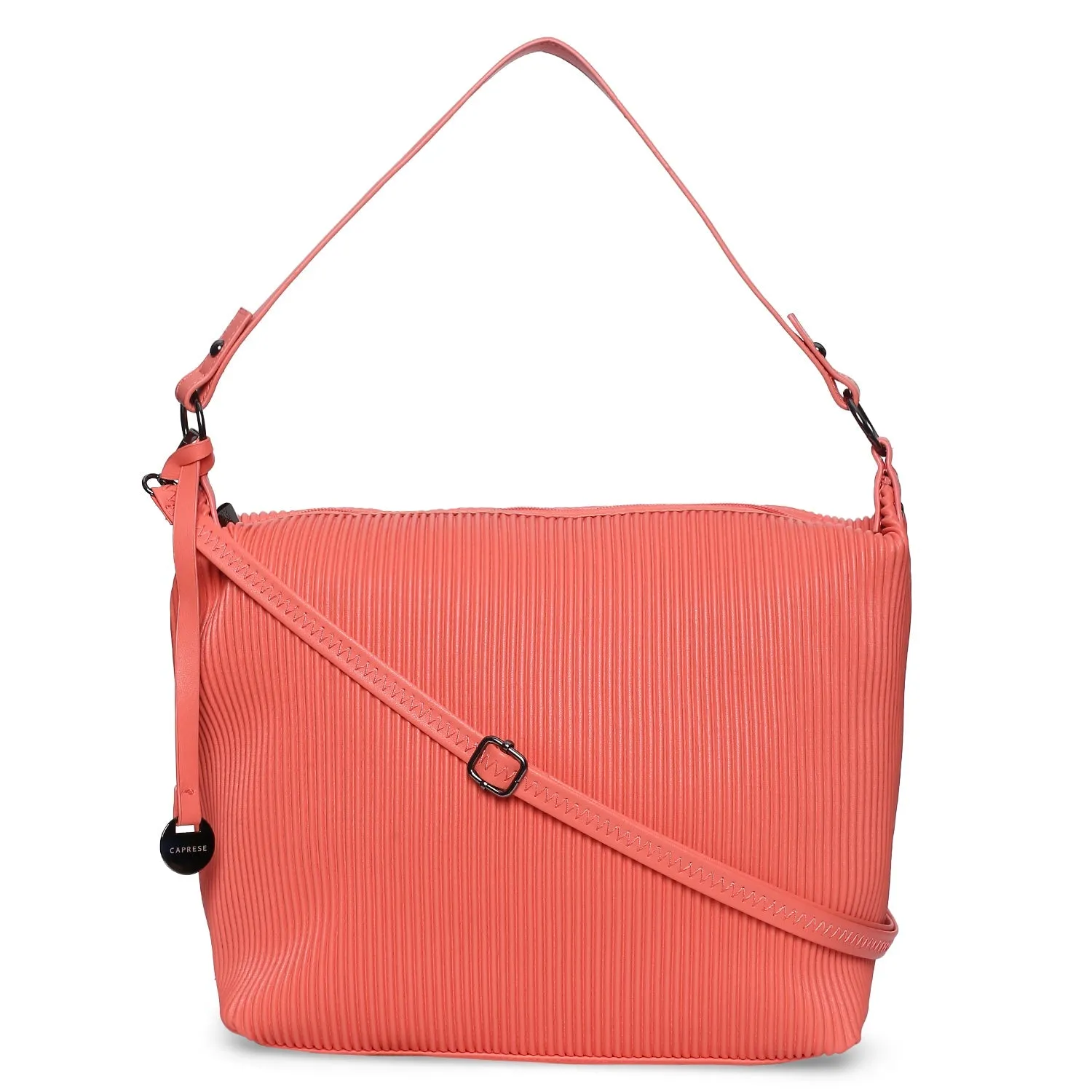 Caprese Symona Large Coral Hobo Bag