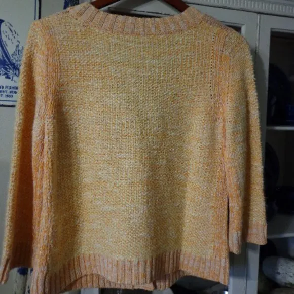 Cardigan Sweater Sz SP J.Jill Double Texture Butto