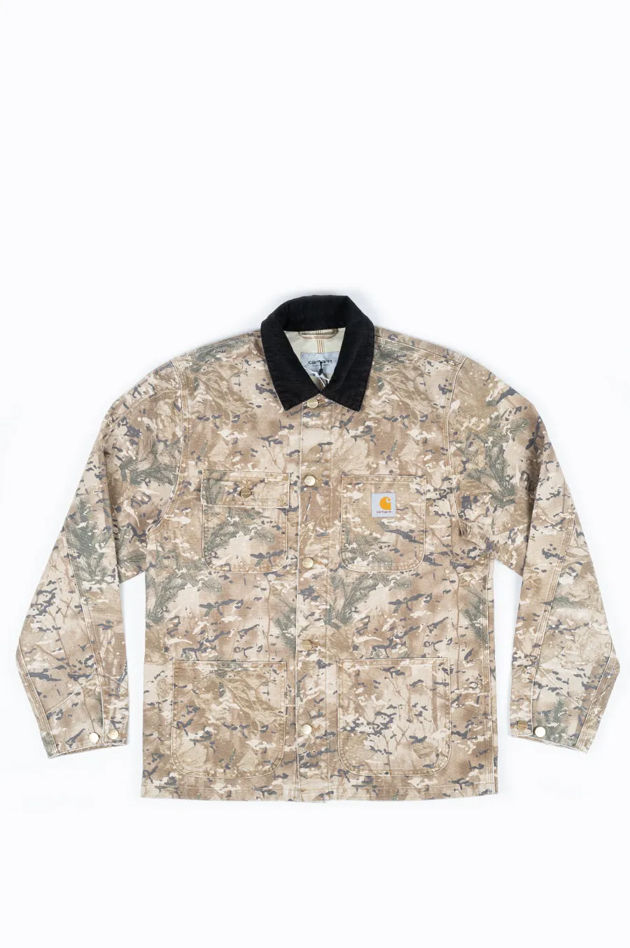 CARHARTT WIP MICHIGAN CHORE COAT CAMO COMBI DESERT