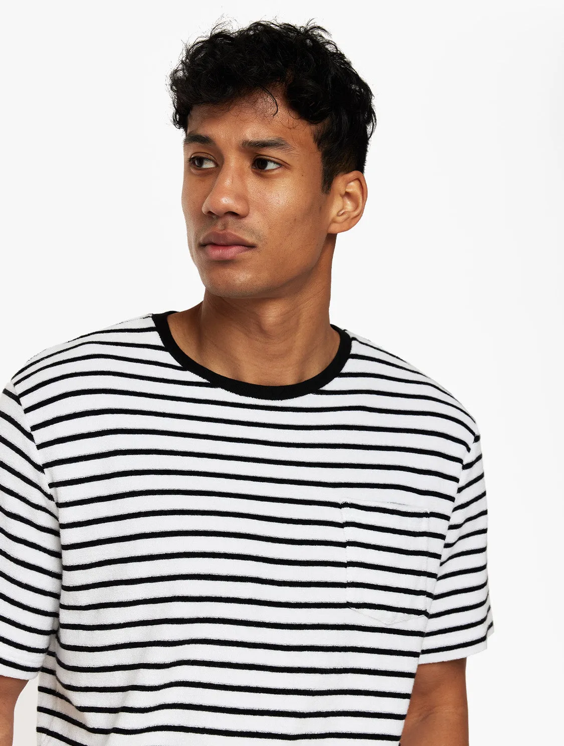 CARMO TERRY COTTON T-SHIRT